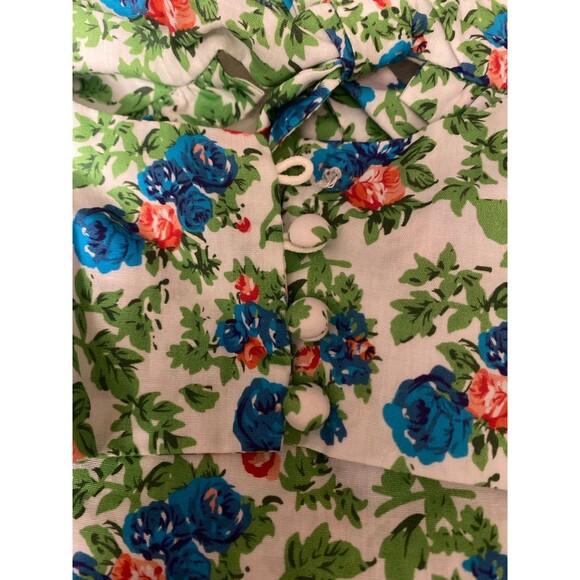 NWT House of Sunny Alterior Motif Keepsake Floral Bandana & Hot Pants Set Size 6 - Picture 4 of 4